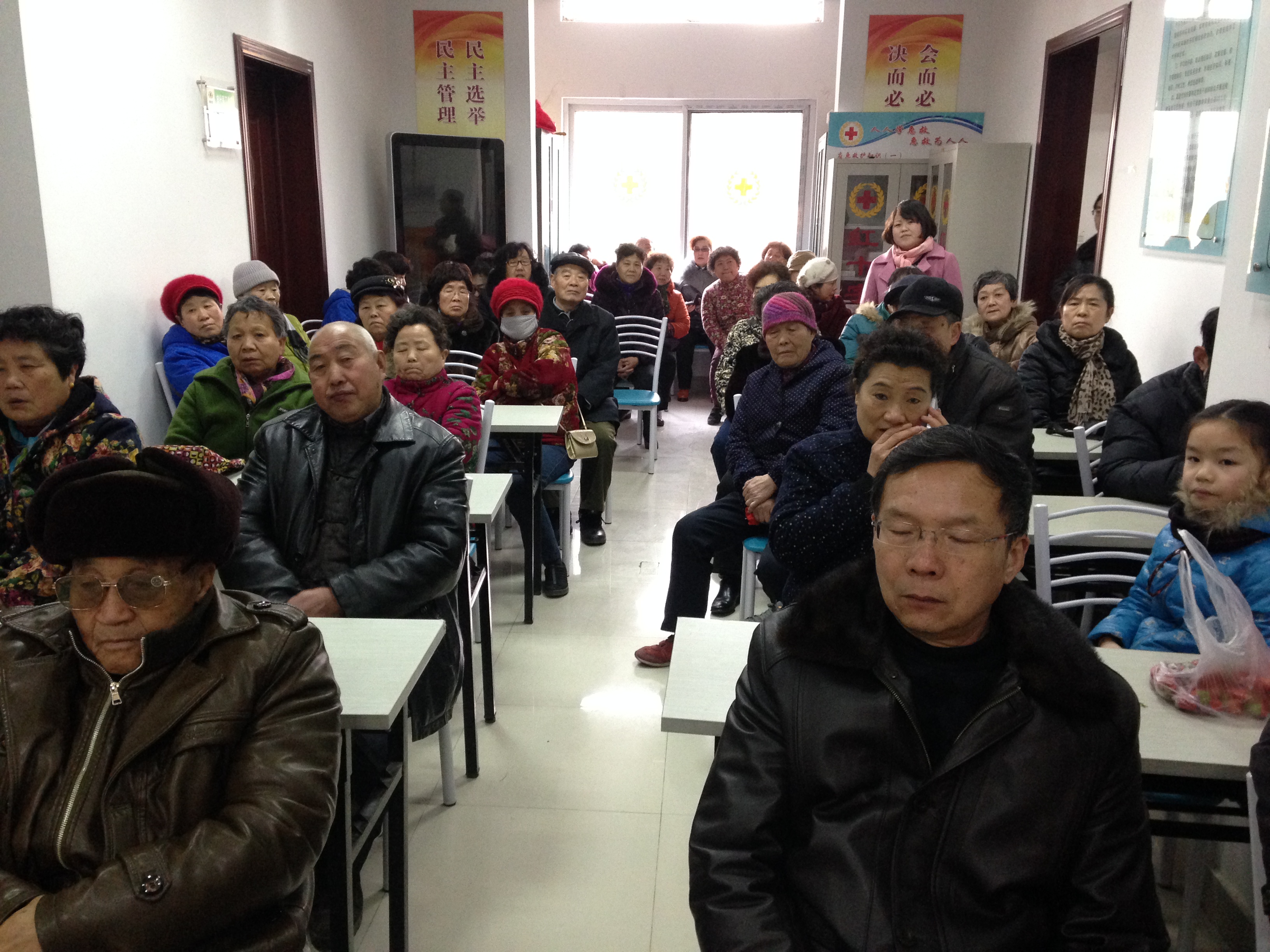 我院深入社区开办健康讲座